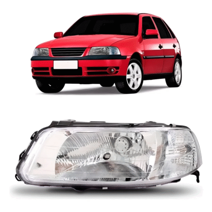 FARO DELANTERO SIMPLE CROMADO GOL SAVEIRO PARATI G3 LH