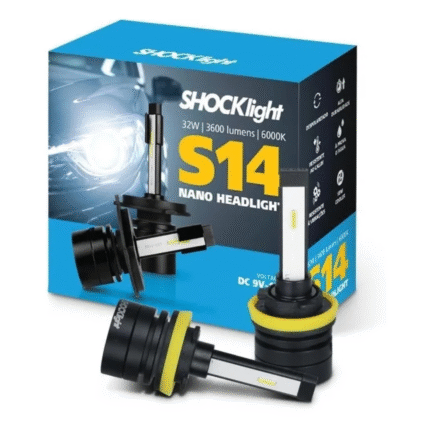 FOCOS LED S14 NANO HB3 HB4 SHOCKLIGHT