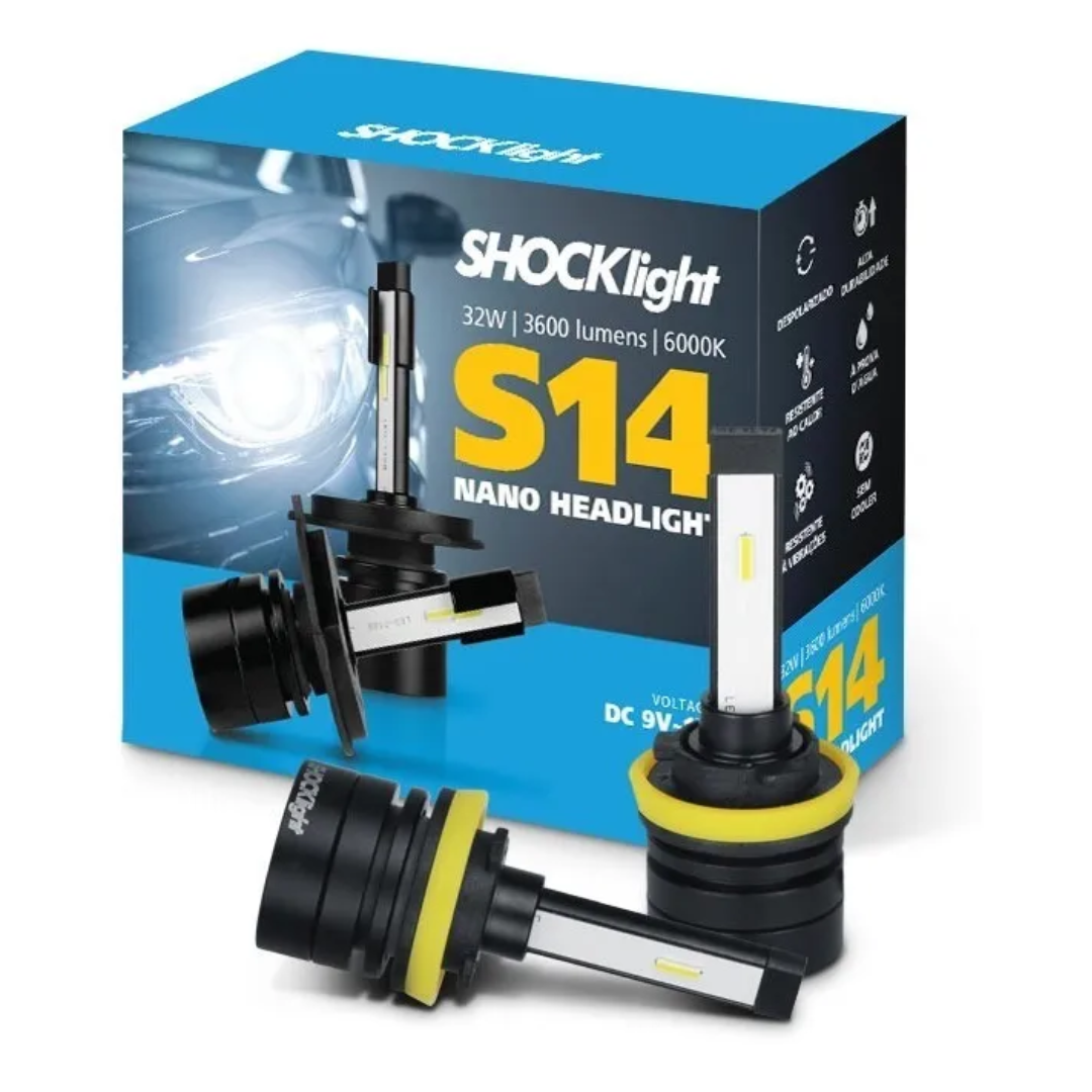 FOCO LED SHOCKLIGHT S14 H8 - H9 - H11 - H16:2
