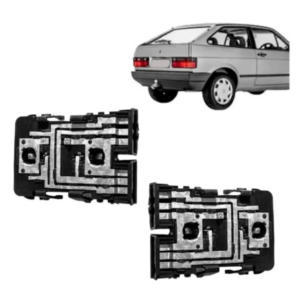 PAR CIRCUITO DE LUZ TRASERA GOL CUADRADO