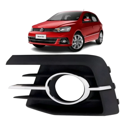 MOLDURA BUSCA HUELLA LH GOL G7 C/ ARO CROMADO