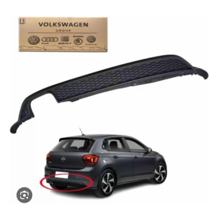DIFUSOR SPOILER TRASERO PARACHOQUE COMPATIBLE POLO GTS TSI