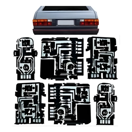 KIT CIRCUITO PORTAFOCO GOL CUADRADO