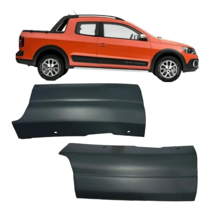 MOLDURA PARAGOLPE TRASERO CENTRAL SAVEIRO G6 CROSS