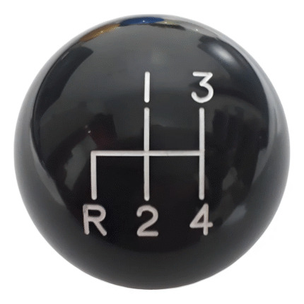 MANOPLA BOLA CAMBIO NEGRO 4 MARCHAS FUSCA KOMBI BRASILIA