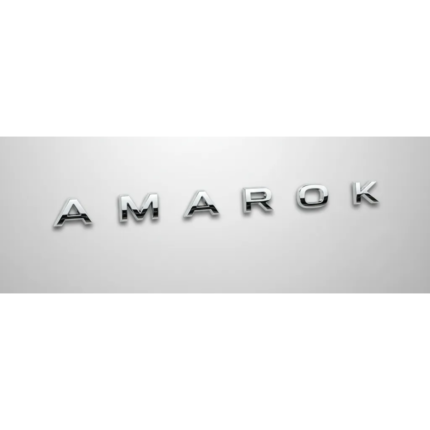 ADHESIVO EMBLEMA TAPA TRASERA AMAROK LETRAS