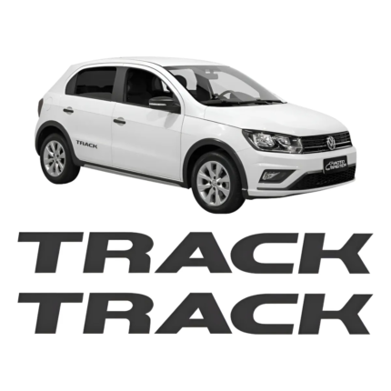 PAR ADHESIVO NEGRO VW GOL TRACK G7